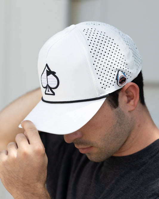 Performance Spade Hat - White
