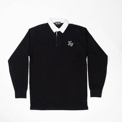 Golf Stuff - Black Long Sleeve Polo