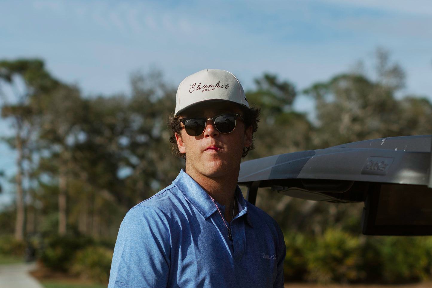 Blue Plain Jane Polo