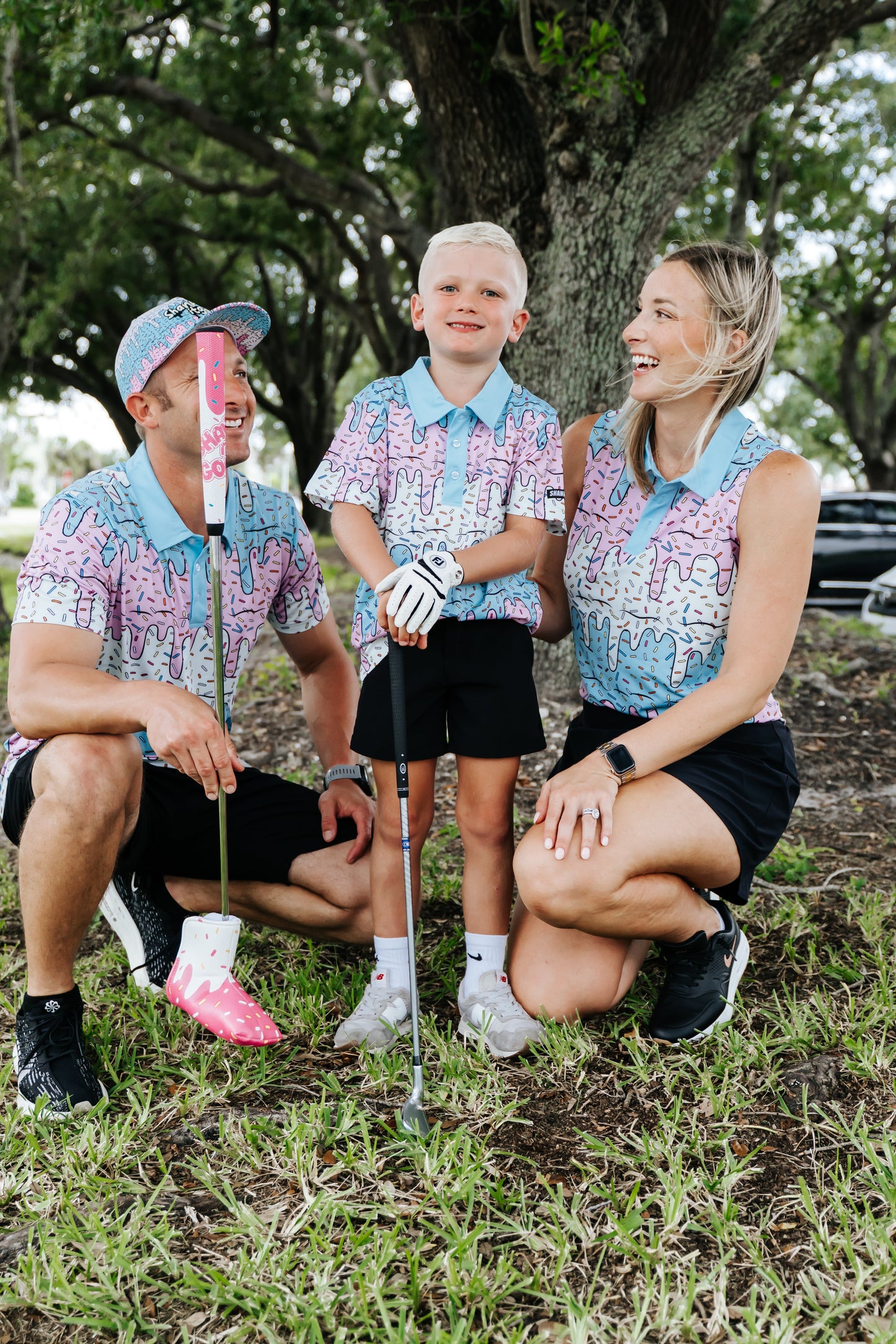 Youth Ice Cream Drip Polo