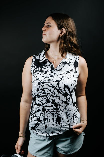 Women's Coldest x Shankitgolf Dark Matter Polo