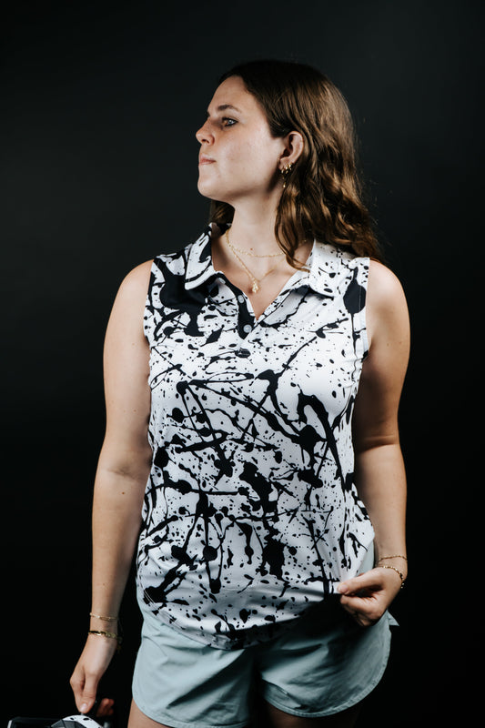 Women's Coldest x Shankitgolf Dark Matter Polo