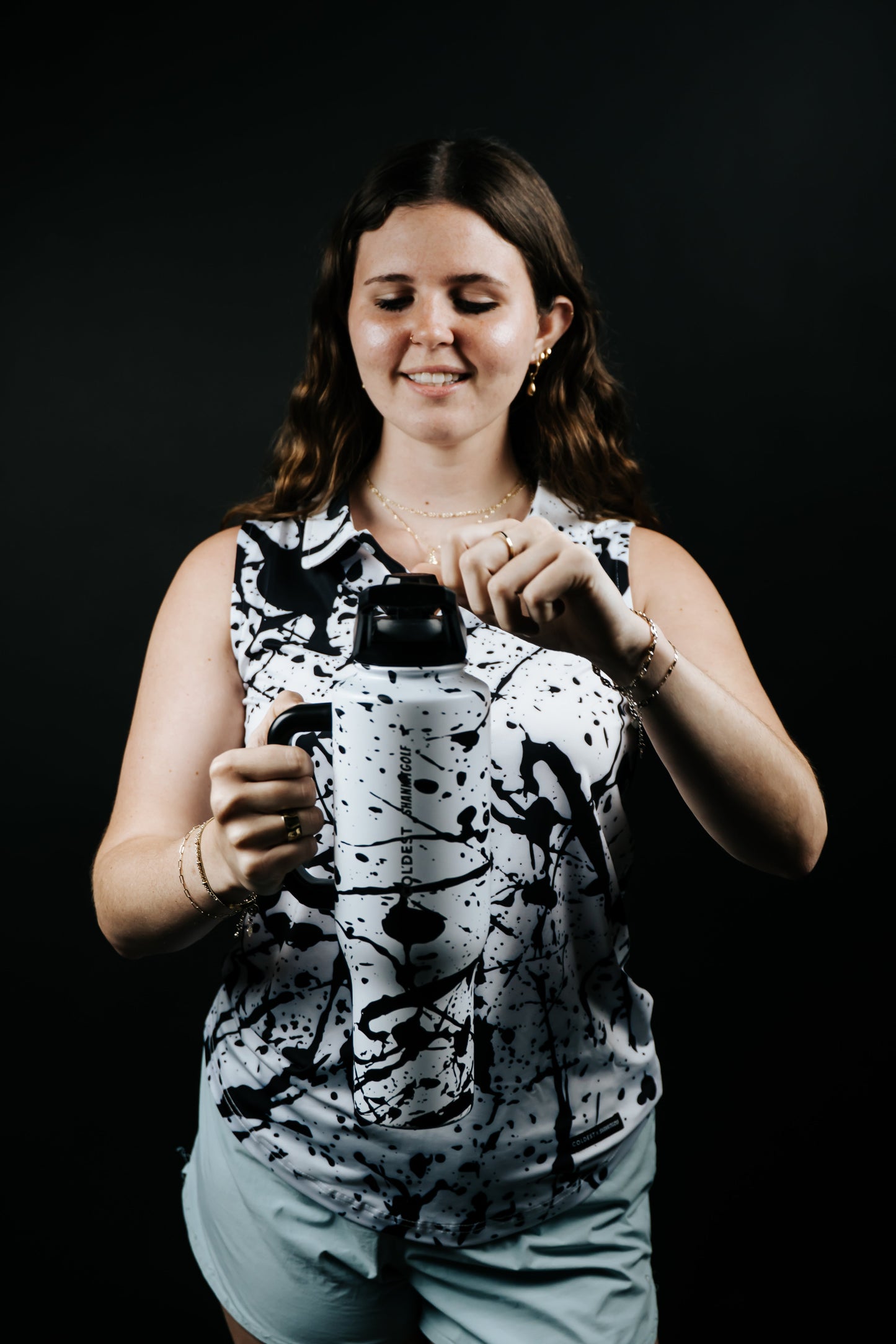 Women's Coldest x Shankitgolf Dark Matter Polo